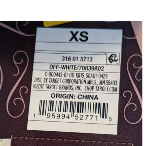 Knox Rose Tie Dye Off White Sweatshirt XS Dropped Shoulders Crew Long Sleeve New - Picture 4 of 8